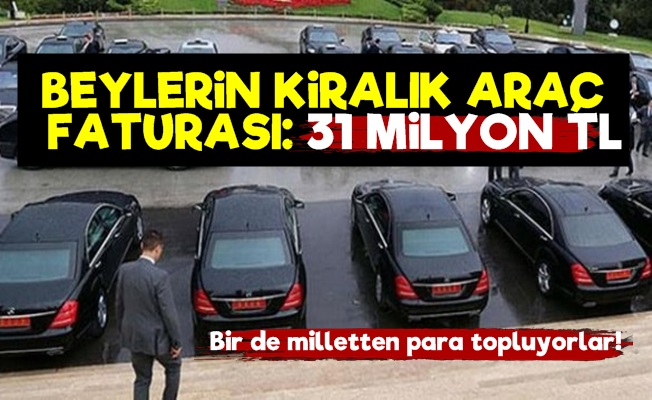 Milletten Para Topluyor Lükse Harcıyorlar!