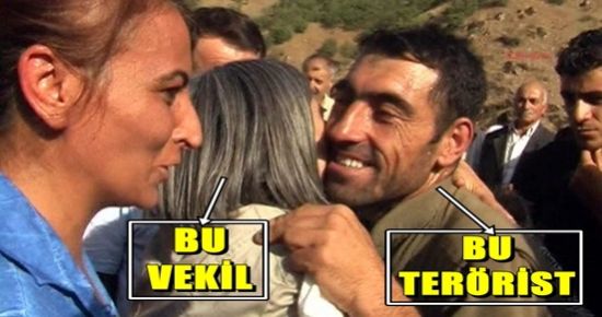 MİLLEVEKİLİ-TERÖRİST SARMAŞ DOLAŞ.. BURASI TÜRKİYE!