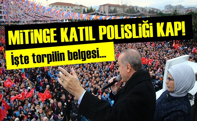 MİTİNGE KATIL, POLİSLİĞİ KAP!