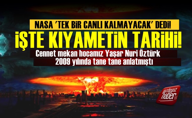 NASA Açıkladı, İşte Kıyametin Tarihi!