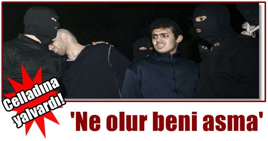 ‘NE OLUR BENİ ASMA’ DİYE YALVARDI