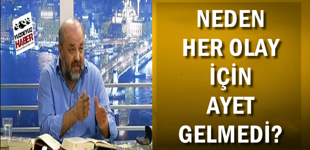 Neden Her Olay İçin Ayet İnmedi? İhsan Eliaçık’tan “Akıl ve İlke” Analiz