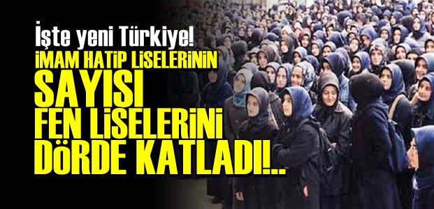 NEREDEYSE HER SOKAĞA İMAM HATİP!..