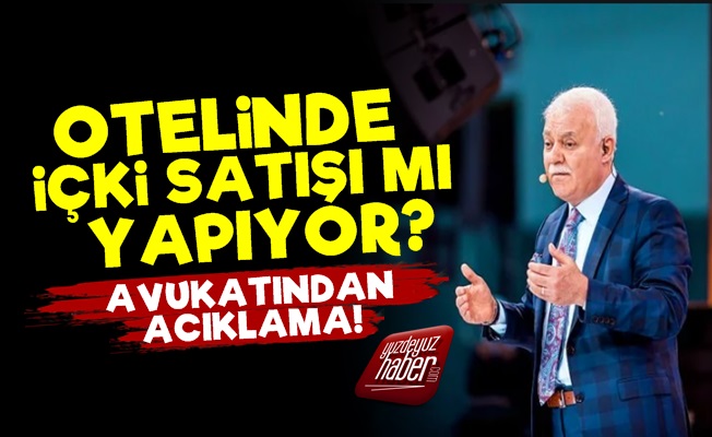 Nihat Hatipoğlu'nun Otelinden 'İçki' Açıklaması!