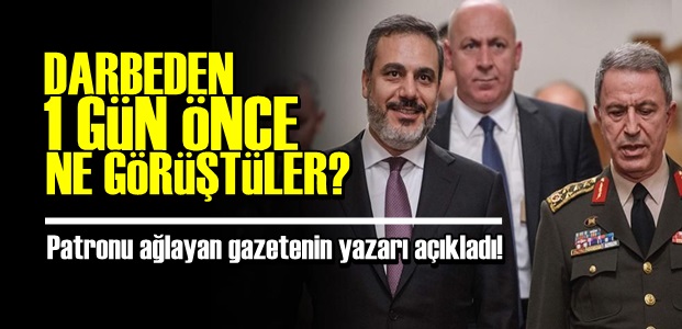 O BAHÇEDE NE KONUŞTULAR?