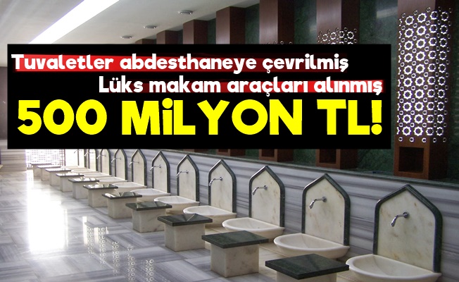 Ödenek Hüllesi: 500 Milyon Lira…