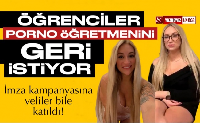 Öğrenciler Porno Öğretmenini Geri İstiyor, İmza Kampanyasına Veliler Bile Katıldı