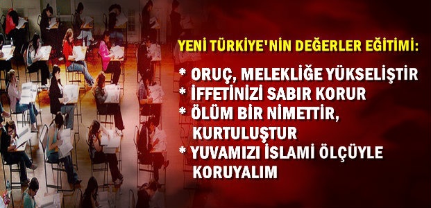 ‘ÖLÜM BİR NİMETTİR, KURTULUŞTUR’