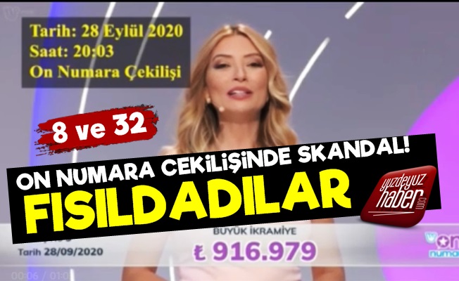 On Numara Çekilişinde Skandal!