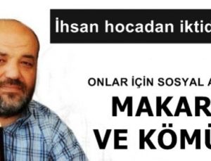 ONLAR İÇİN SOSYAL ADALET; MAKARNA VE KÖMÜR