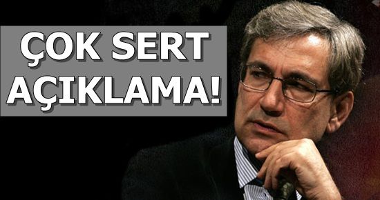 ORHAN PAMUK’TAN SERT Mİ SERT AÇIKLAMA