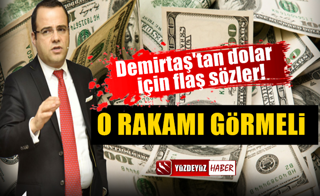 Özgür Demirtaş: Dolar o rakama gelecek