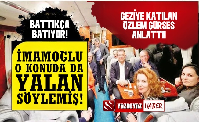 Özlem Gürses Açıkladı, İmamoğlu O Konuda da Yalan Söylemiş!