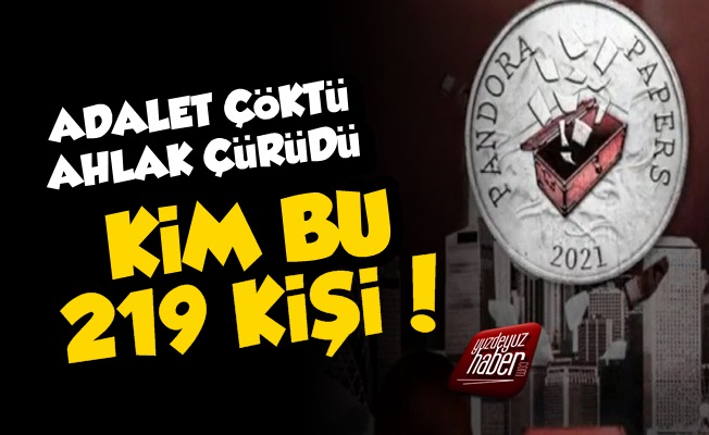 Pandora Belgelerindeki 219 İsim Kim?