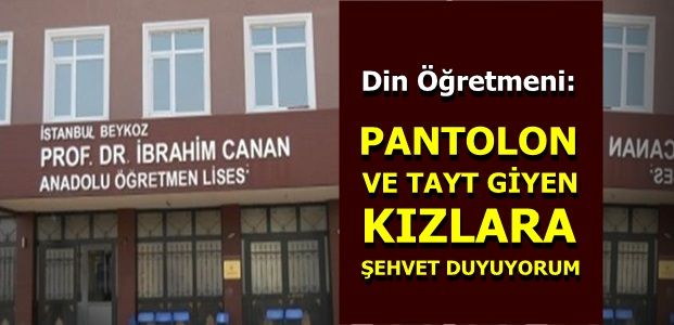 PANTOLONLU KIZ ÖĞRENCİYİ AYAĞA KALDIRDI VE…