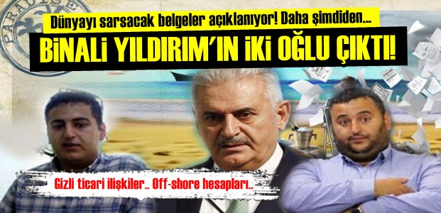 PARADİSE BELGELERİNDEN YILDIRIM'LAR ÇIKTI!