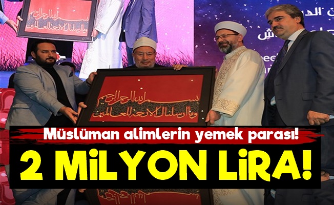 Paralar Müslüman Alimler'e Gitmiş!