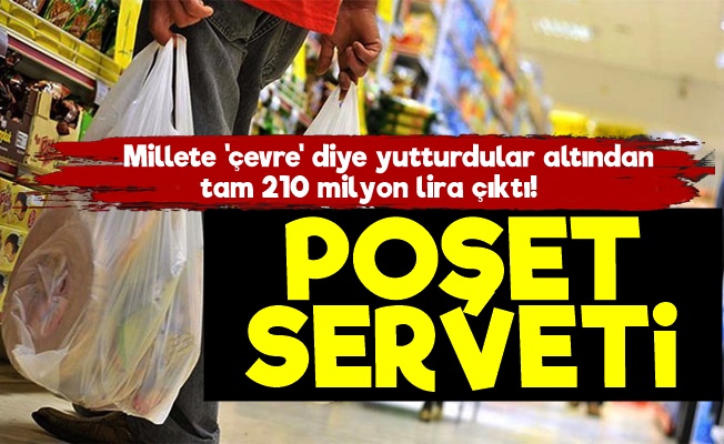 Parayla Satılan Poşetin Altından 210 Milyon TL Çıktı!