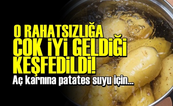 Patates Suyu İle İlgili Müthiş Keşif!