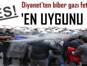 PES! DİYANET POLİSE ARKA ÇIKTI!