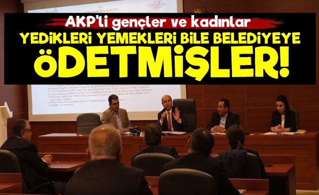 Pes! Yemiş Yemiş Belediyeye Ödetmişler…