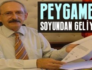 ‘PEYGAMBER SOYUNDAN GELİYORUM’