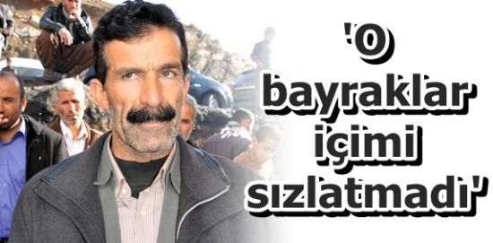 PKK BAYRAKLARI İÇİNİ SIZLATMAMIŞ!