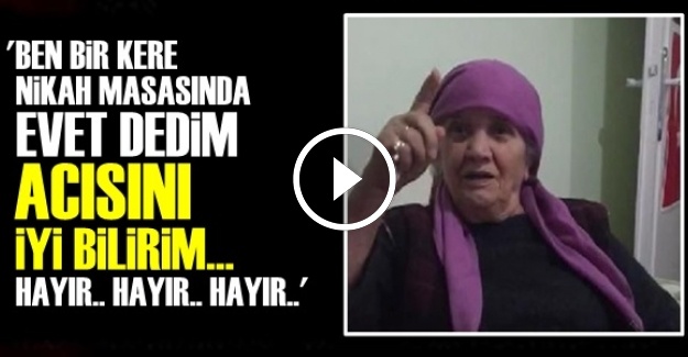 REFERANDUMA ÖYLE BİR HAYIR DEDİ Kİ…