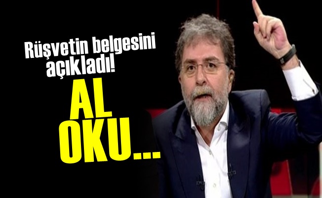 Rüşvetin Belgesini Açıkladı!