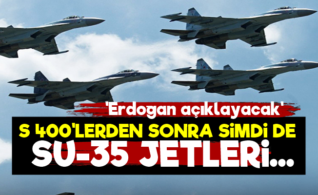 S 400'lerden Sonra Su-35 Jetler…