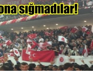 SALONA SIĞMADILAR!