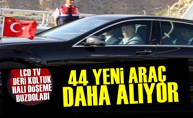 Saraya 44 Lüks Araç Daha!