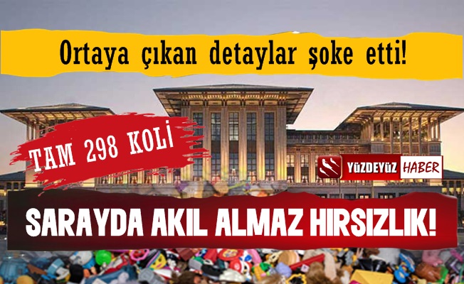 Sarayda Hırsızlığın Detayları Şoke Etti!
