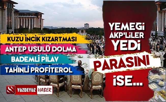 Saraydaki 'Vefa Yemeği'nin Parasını Kim Ödedi?