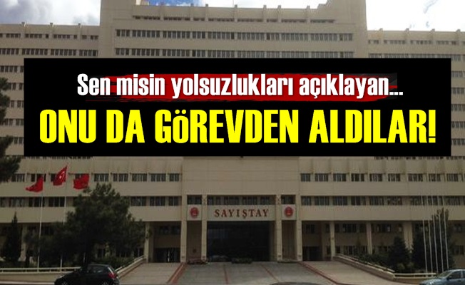 Sayıştay'da Bir Görevden Alma Daha!