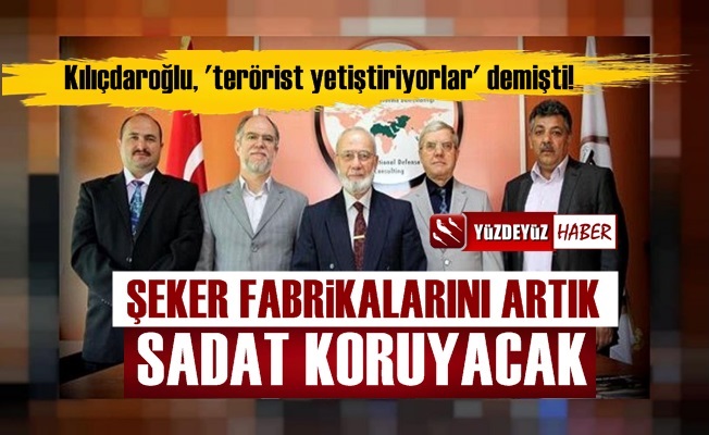 Şeker Fabrikalarını Artık SADAT Koruyacak