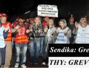 SENDİKA: GREVDEYIZ.. THY: GREV YOK!