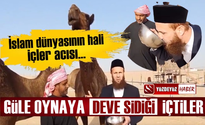 Şifalı Diye Güle Oynaya Deve Sidiği İçtiler, Alay Konusu Oldular