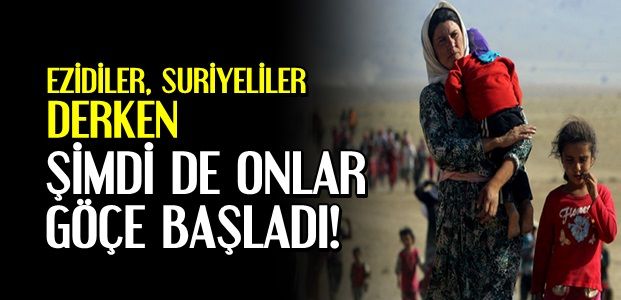 ŞİMDİ DE ONLAR GÖÇÜYOR…