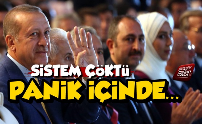 Sistem Çöktü, AKP Panik İçinde