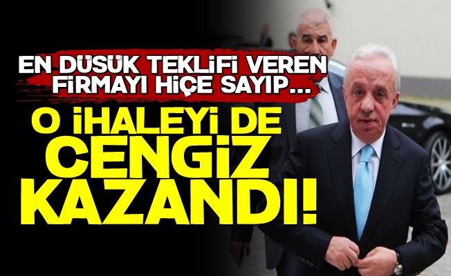 Skandal! Düşük Teklif Vereni Hiçe Saydılar…