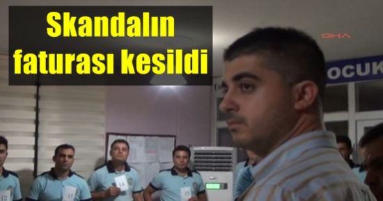 SKANDALIN FATURASI KESİLDİ