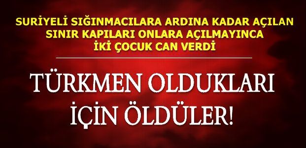 SOĞUKTAN DONDULAR…