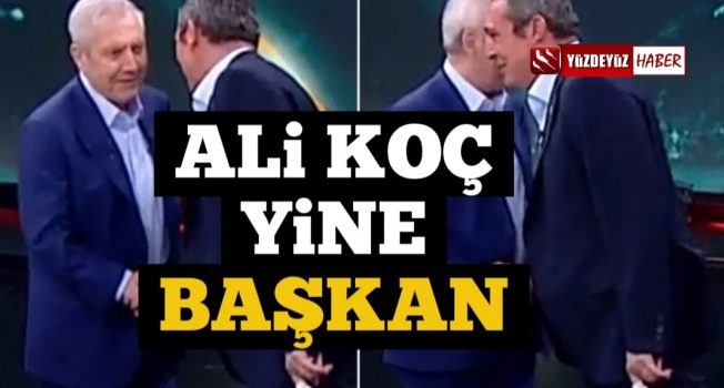 Son dakika! Ali Koç yeniden Fenerbahçe Başkanı