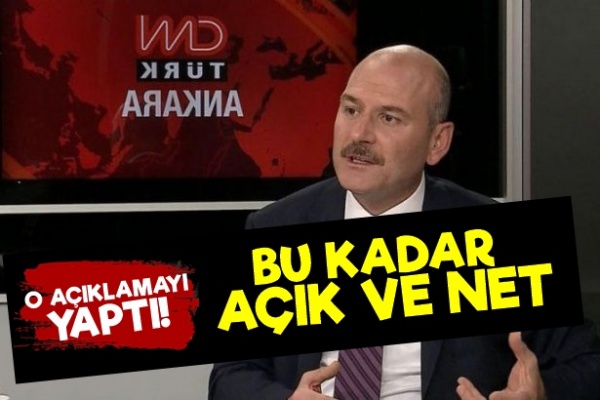 Soylu'dan Kayyum Açıklaması!