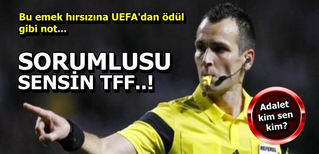 SÖZKONUSU FENERBAHÇE İSE SEN SUS TFF…