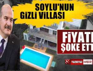 Süleyman Soylu'nun gizli villası ortaya çıktı, fiyatı korkunç