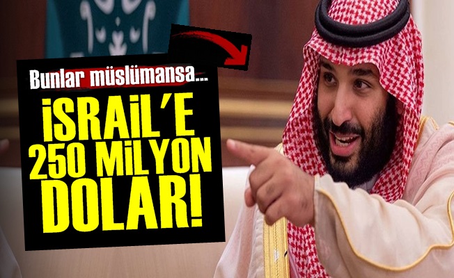 Suudlardan İsrail'e 250 Milyon Dolar!