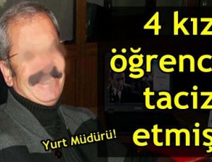 TACİZCİ MÜDÜR TUTUKLANDI!