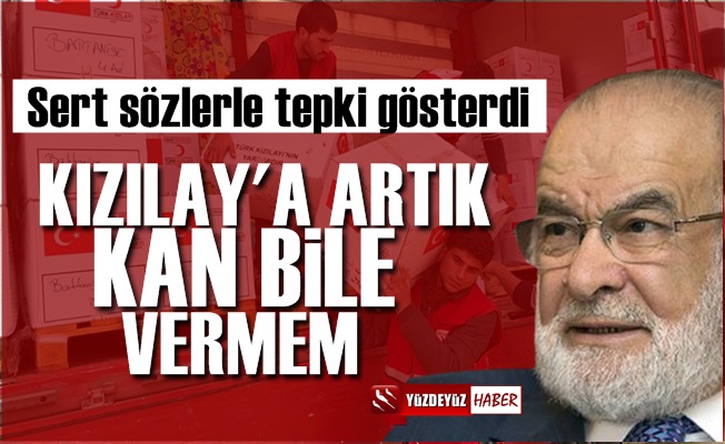 Temel Karamollaoğlu'ndan Kızılay'a sert sözler